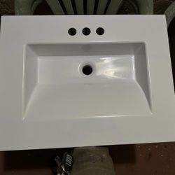 Brand New Never Used Vanity Top Sink (Sink Only No Cabinet)