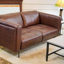 Real Leather Living Room Sets  Soren Sofas and Loveseats  Soren 