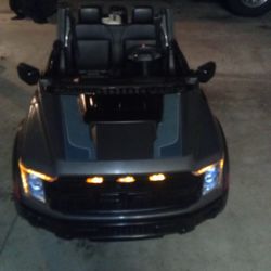 Electric  Ford Raptor Para Niño Modificado 