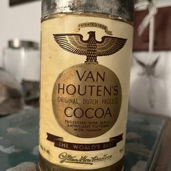 Van Houten Cocoa Tin