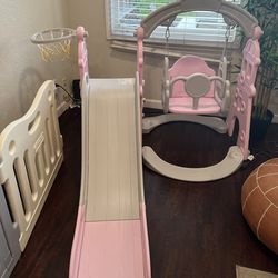 Indoor -outdoor Swing Set