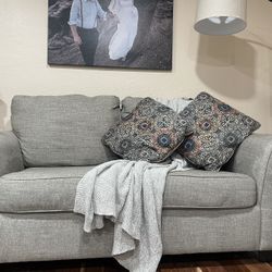 Beautiful Grey Sofa Couch 