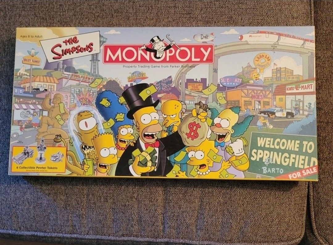 Monopoly Games Specialty Games Collectibles Simpsons Golf NFL OR NYC