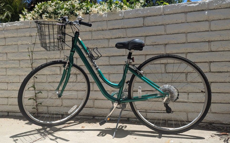 Diamondback Vital One Bike, 700C, 15', Spd, Green