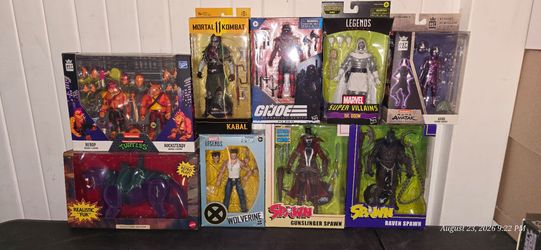 McFarlane Action Figures etc