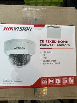 8 - Hikvision Infrared Fixed & Varifocal Network Dome Cameras