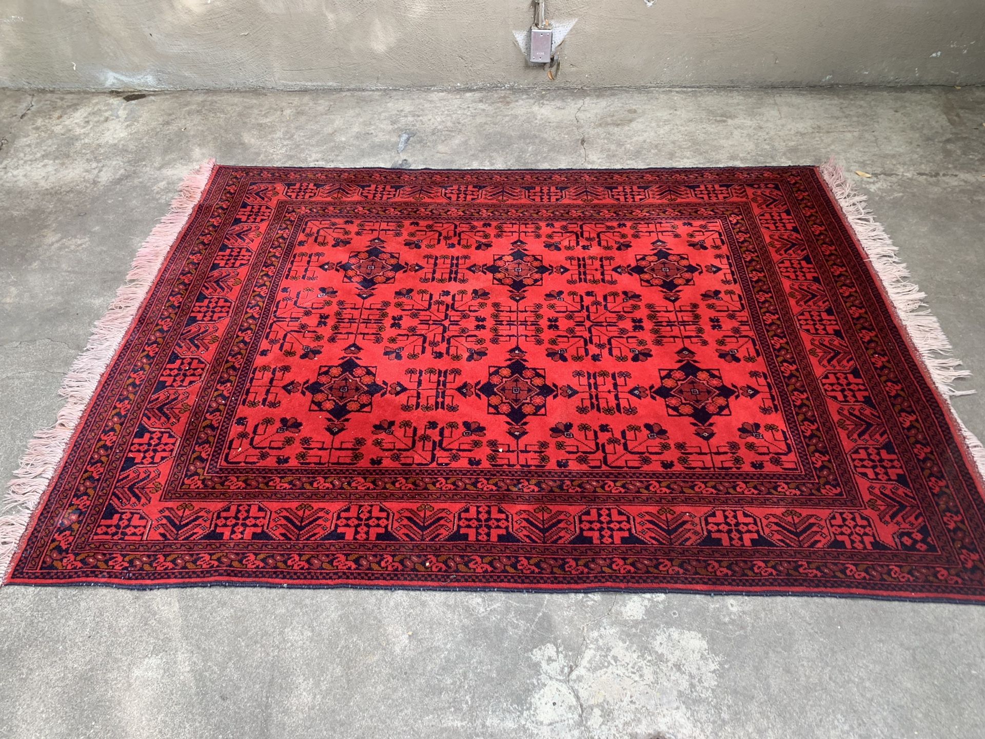 High quality Afghan Rug hand made