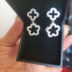 Earrings authentic silver 925 Beautiful 