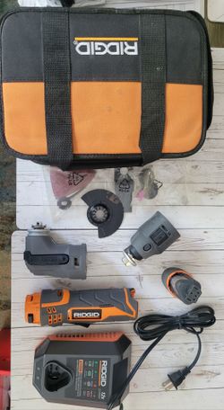 RIDGID 12V Oscillating Multi-Tool Kit