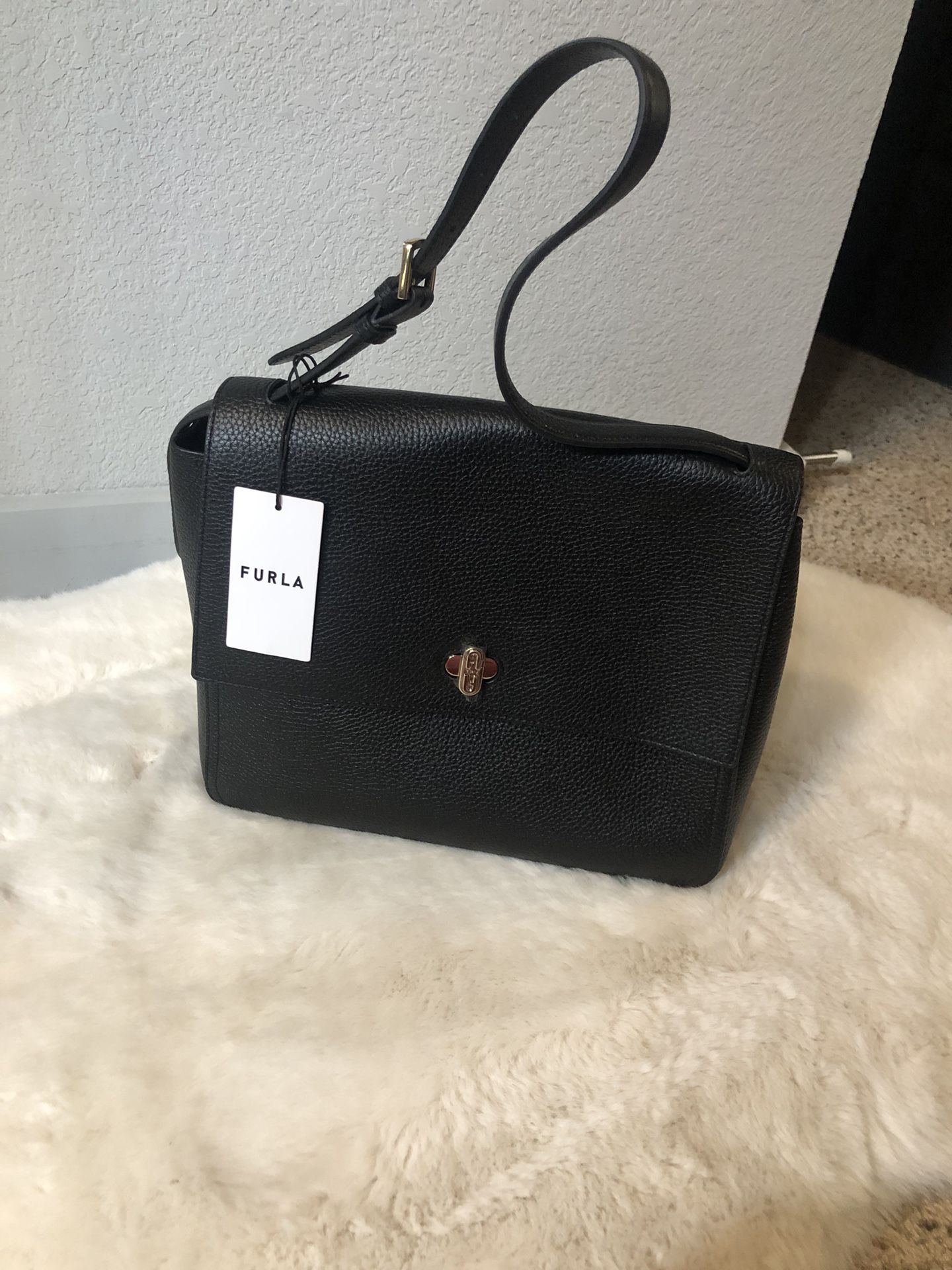Authentic Furla Leather Bag / Brand New