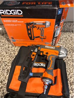 Ridgid 16Ga Straight  Finish Nailer