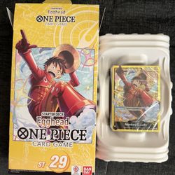 Opened One Piece Starter Deck 29 Egghead