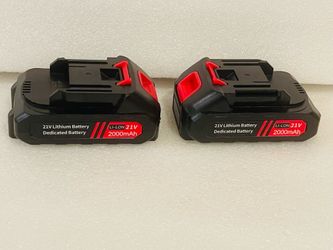 Baterías de repuesto de 21V  2000mah  2 pcs