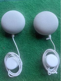 2 Google Nest Mini’s 1st gen