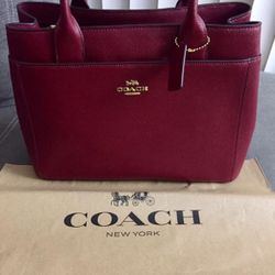 Authentic Coach Bag ( Red Color) For Sale $160