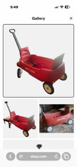Radio Flyer Kids Wagon with Seats