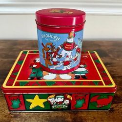 Vintage Raggedy Ann Andy And Friends Tin Cans just $5 for both 