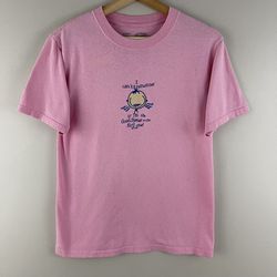 LIVE OUT LOUD Y2K Pink Good Sister Or The Evil One Short Sleeve Graphic Tee