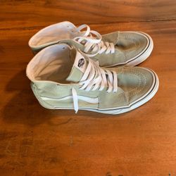 Great Condition Green Vans High tops