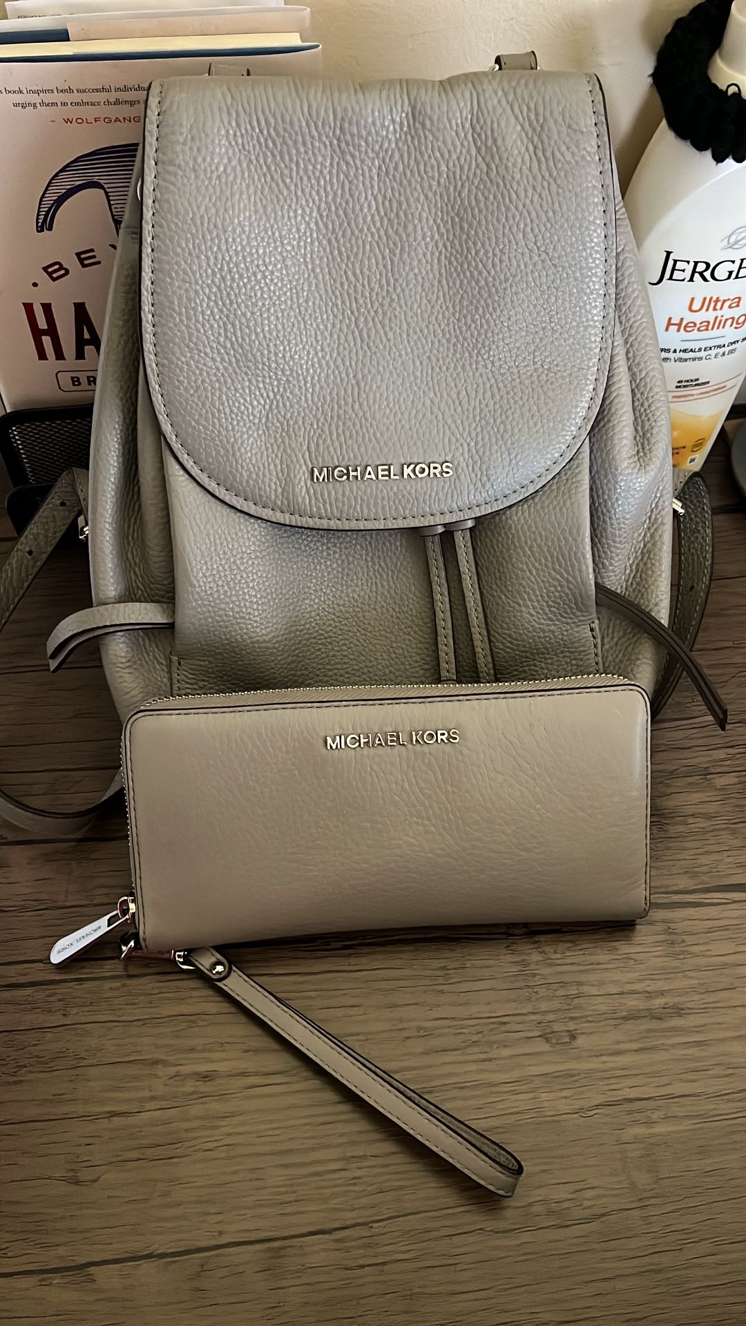 MK Backpack & Wallet