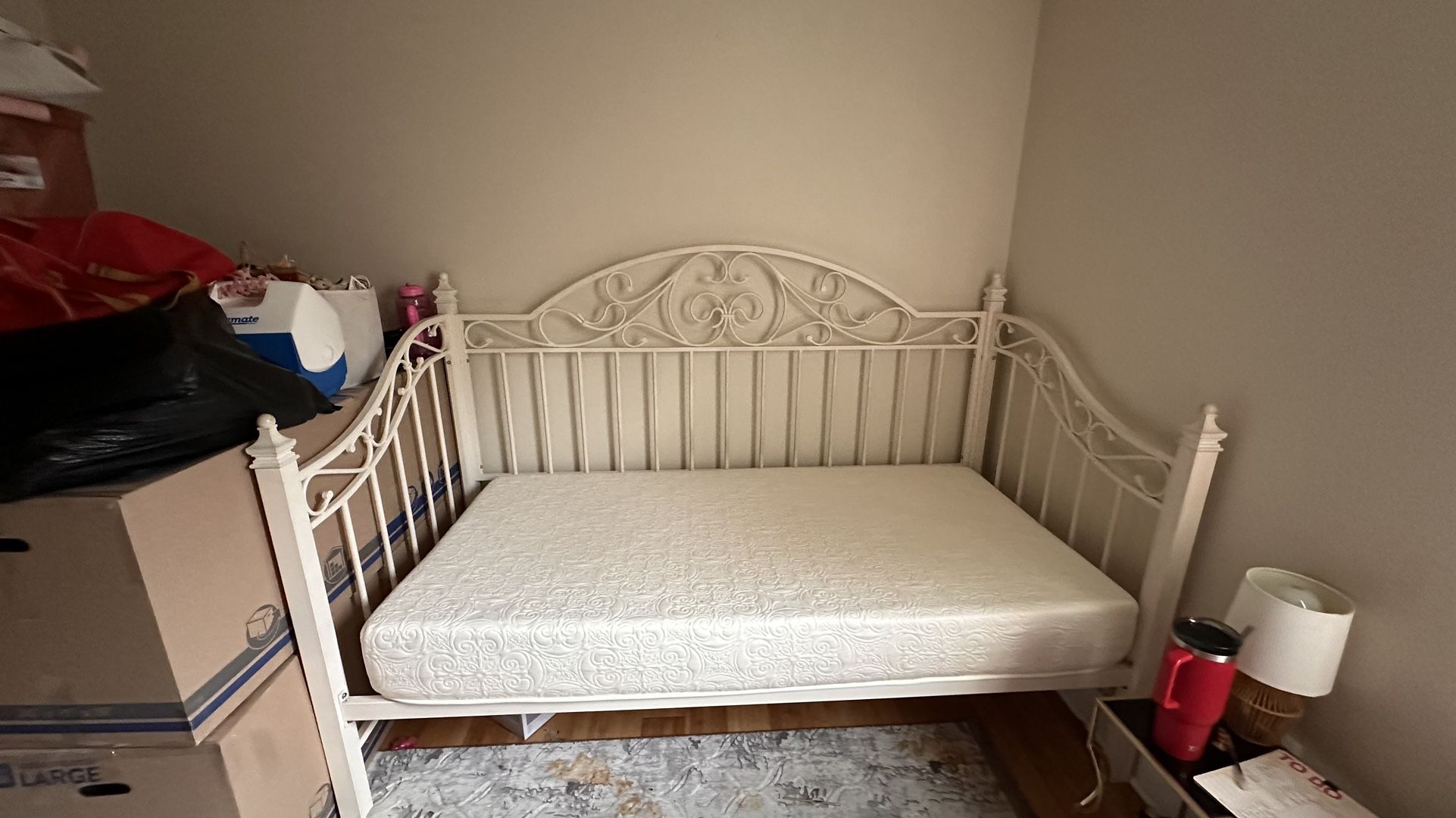 Princess Day Bed White Twin