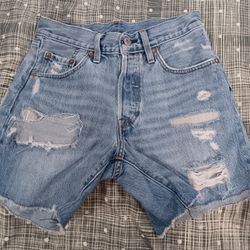 Ladies 501 Jean Shorts