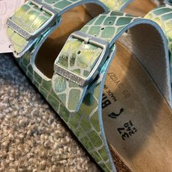 Birkenstock Arizona Sandals women's size green color size 37