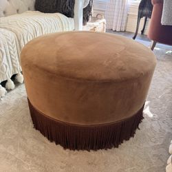 Studio Mcgee Astrid Fringe Ottoman 