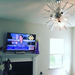 Tv mounting
