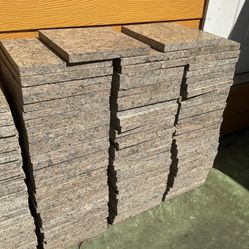 Granite tile 1 inch thick 12” x 12”