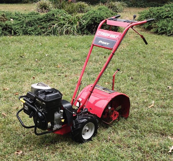 Troy Bilt Pony 7 hp tiller rototiller 20" - runs perfect. for Sale in