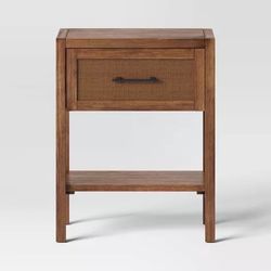 2 Brown Nightstands | Warwick End Table with Drawer - Threshold™