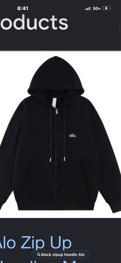 Size medium ALO hoodie