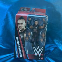 WWE ELITE COLLECTION DAMIAN PRIEST SERIES 122 Damaged Box