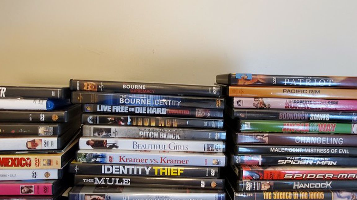 120 DVD Movies For Sale