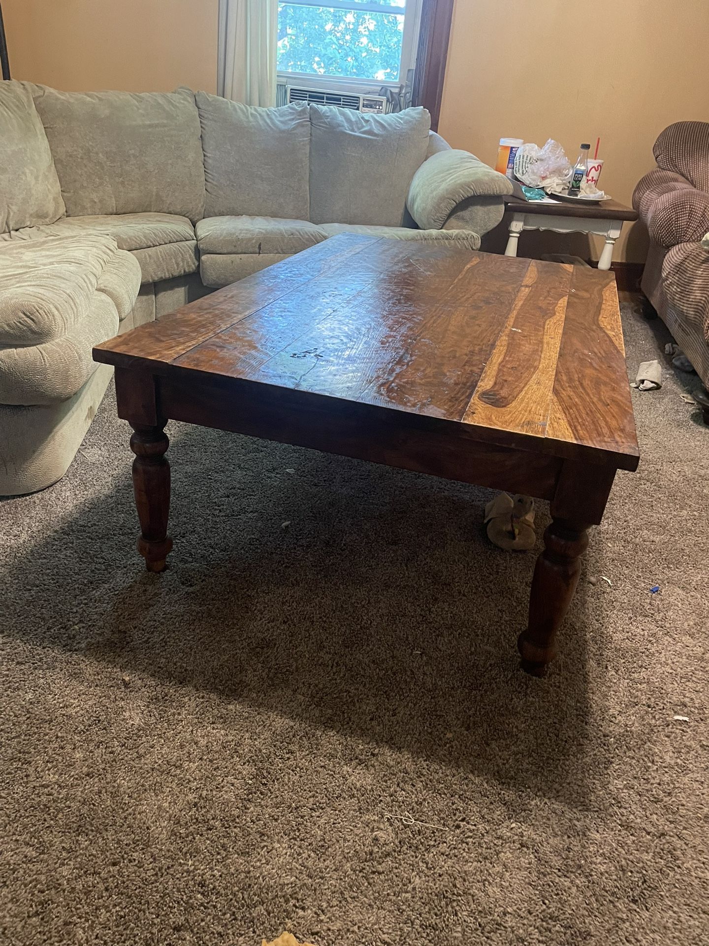 Solid Wood Coffee Table