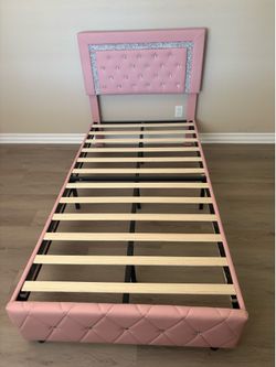 Pink Diamond Twin Bed Frame