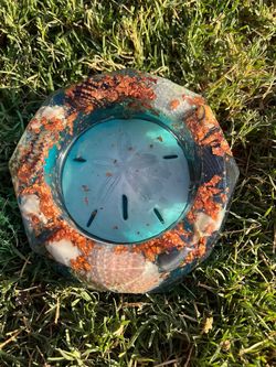 Large Ocean Themed Ashtray