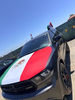 Mexico hood flag + 2 window flags
