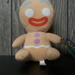 DreamWorks Shrek Gingerbread Man Plush With Tags 