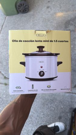 Bella slow cooker pot