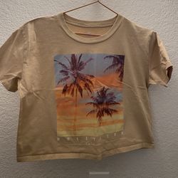 Hollister Crop Tee Size XS