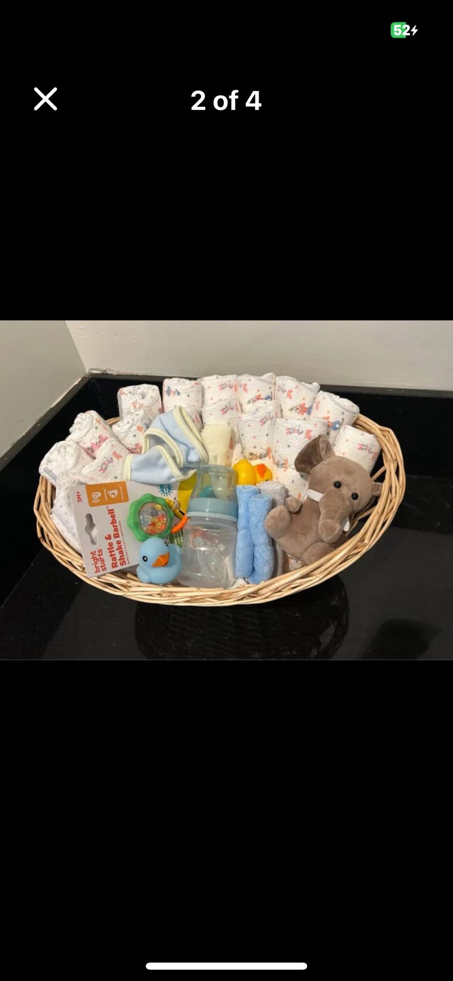 Baby Basket Great For A Baby Shower Gift!