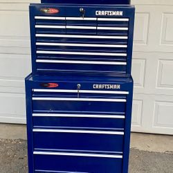 CRAFTSMAN Quiet Glide Tool Chest – Heavy-Duty Storage Cabinet – Blue 