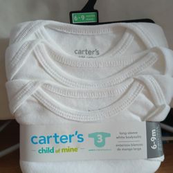 Carters White Bodysuits