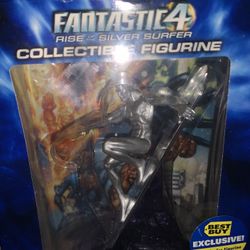 Fantastic Four Rise Of The Silver Surfer Collectible Figurine & Digital Comics DVD Best Buy Exclusive 