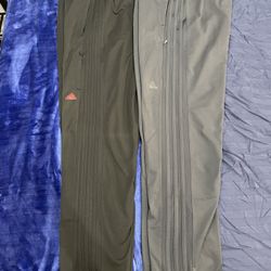 Mens Adidas Sweatpants, 2 Pairs Available, Size Large And Barely Worn 