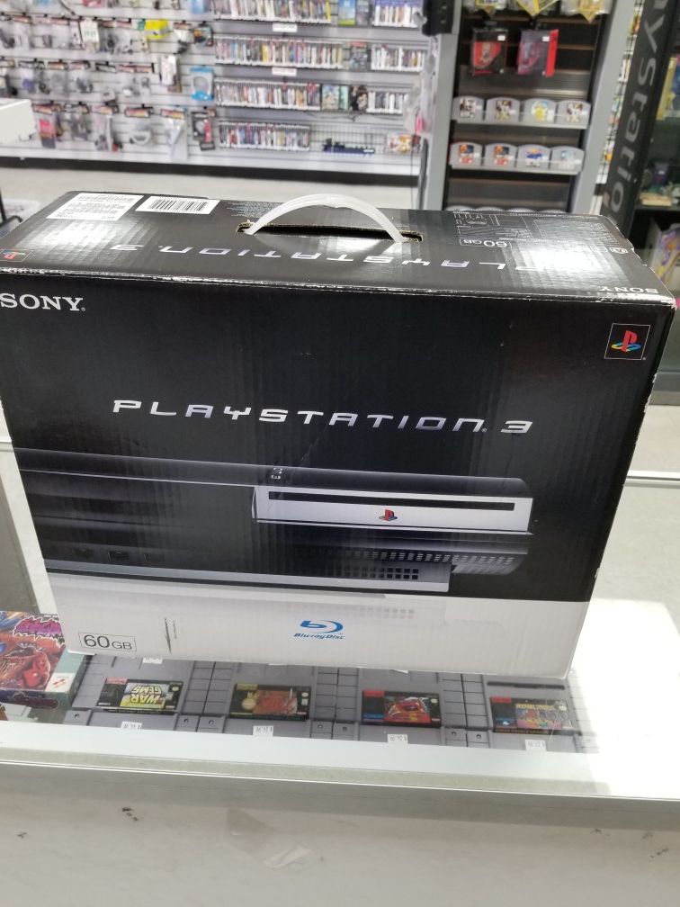 Playstation 3 60gb backwards compatible ps3 tested
