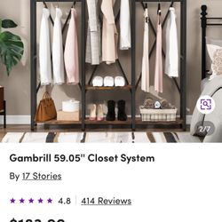 Closet Organizer New