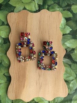 Pendientes Con Diamantes